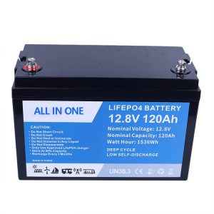 Bateri e ringarkueshme 12V Bateri litium-jon 120Ah