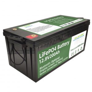 Shitje e nxehtë bateri 2.56KWh lifepo4 batteri 12v 200Ah 6000 cikle