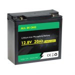 Cikli i thellë i rimbushshëm Lifepo4 12V 20AH Battery Pack Battery OEM
