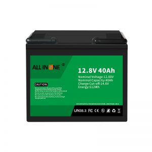 12.8V 40Ah LiFePO4 Zëvendësimi i Acidit të Plumbit Lithium Battery Pack 1200 40Ah