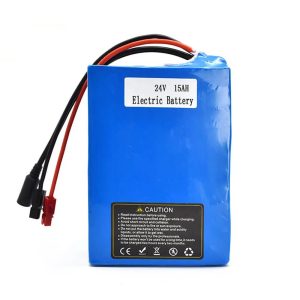 Bateri e rikarikueshme 24v 12ah 15ah 20ah 25ah 30ah Lithium-Jon 18650 për bateri biçiklete elektrike skuteri